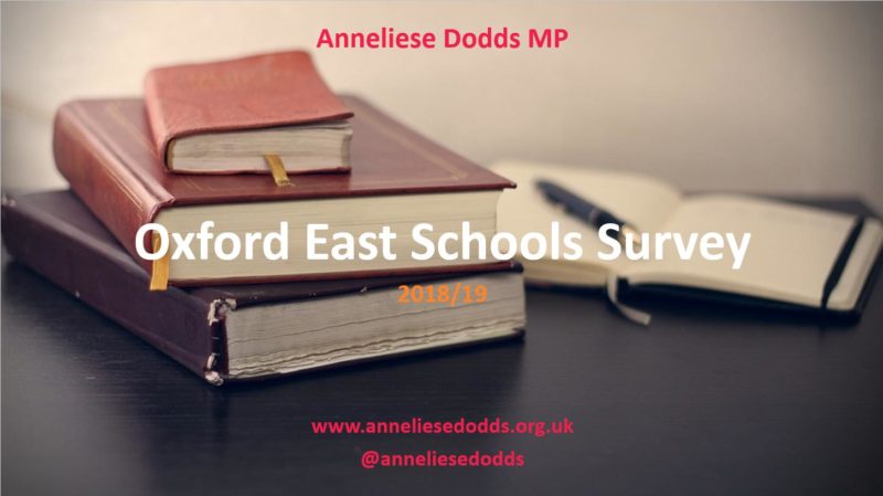 Oxford East Schools Survey 2018-19